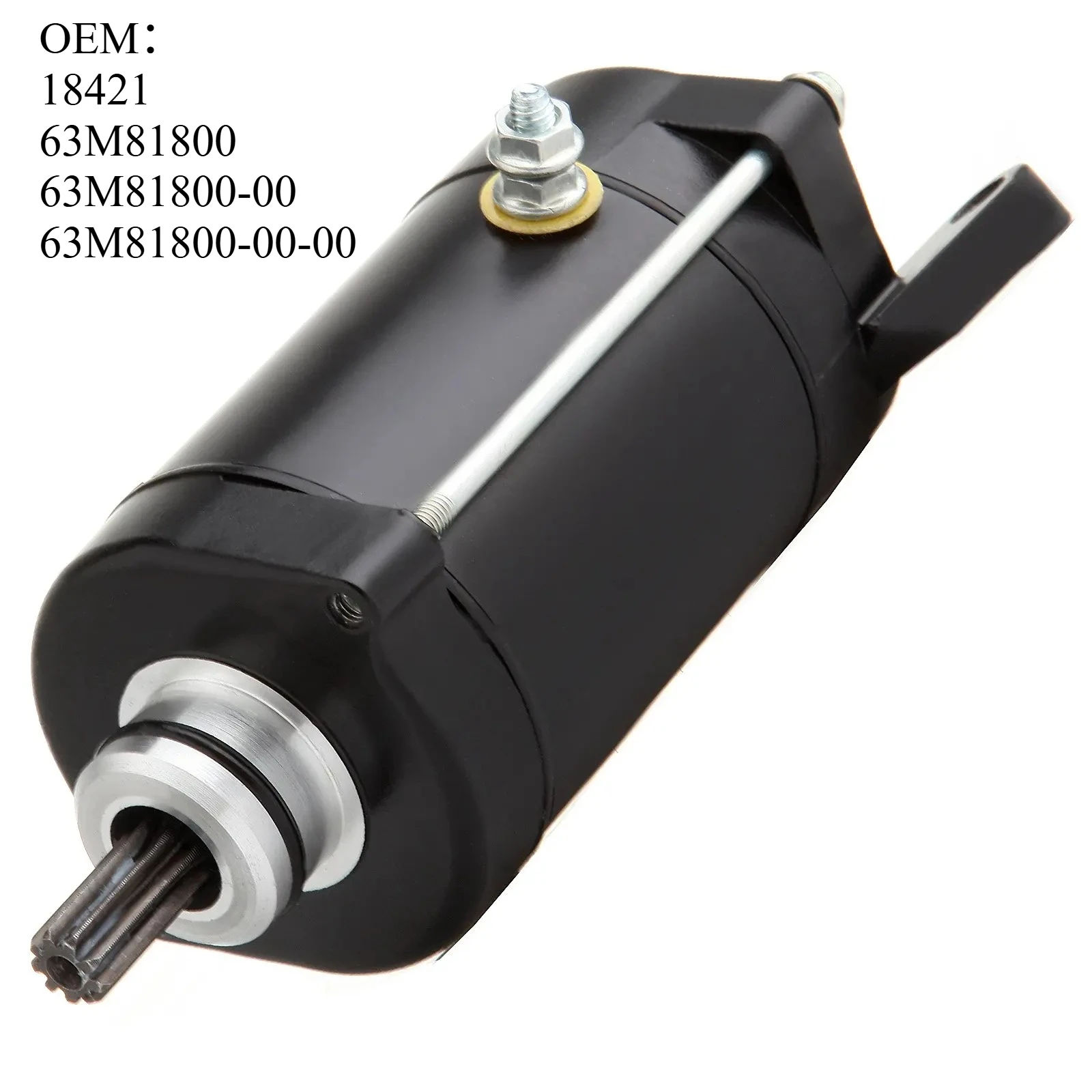 Starter Motor Replacement for Yamaha WaveRunner GP1200R 1200 XL1200 XLT1200 1997-2005 Wave Runner 63M81800 18421 63M81800-00
Starter Motor Replacement for Yamaha WaveRunner GP1200R 1200 XL1200 XLT1200 1997-2005 Wave Runner 63M81800 18421 63M81800-00