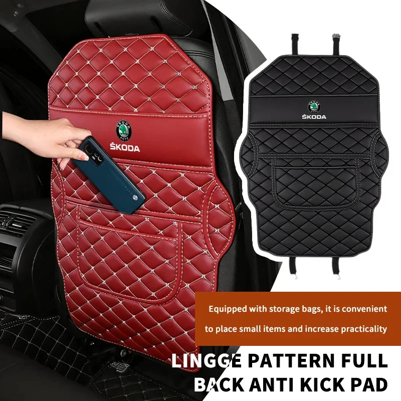 Car Stickers Car Seatback Protector Leather Anti-Kick Mats Storage Bag Interior Accessories For Skoda S Kodiaq Octavia 2 3 Yeti
Car Stickers Car Seatback Protector Leather Anti-Kick Mats Storage Bag Interior Accessories For Skoda S Kodiaq Octavia 2 3 Yeti