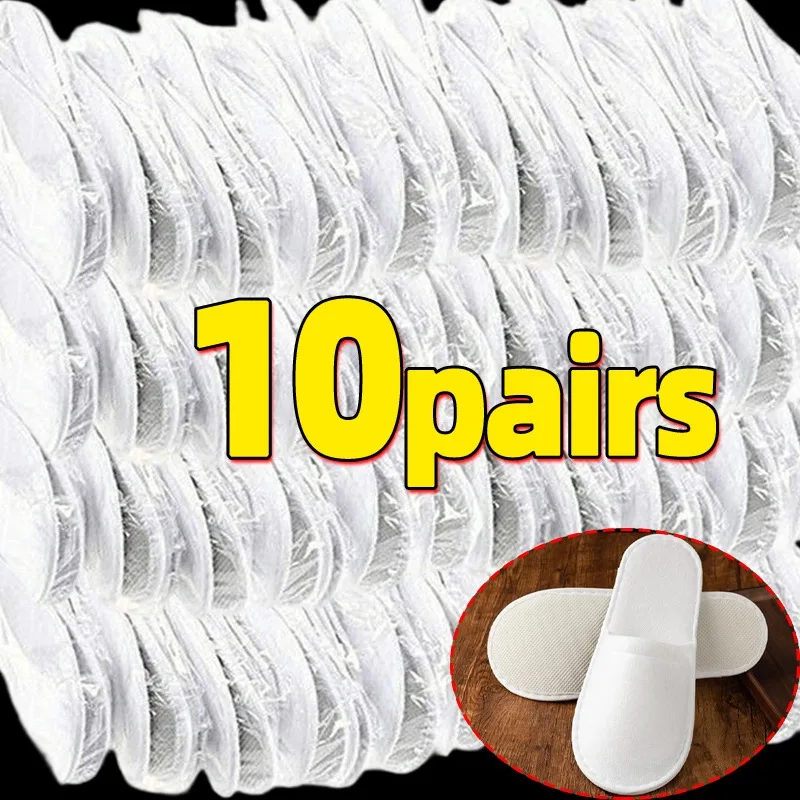 2/10 пар белых гостиничных тапочек 2025 года, одноразовые тапочки унисекс для домашних гостей, нескользящие тапочки для ванной комнаты, спа-тапочки, обувь для мужчин и женщин
2/10 пар белых гостиничных тапочек 2025 года, одноразовые тапочки унисекс для домашних гостей, нескользящие тапочки для ванной комнаты, спа-тапочки, обувь для мужчин и женщин