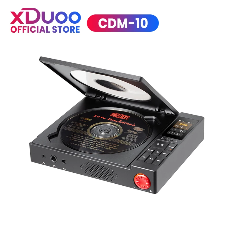 XDUOO CDM-10 Portable Tube CD Player Dual CS43198 DAC Chips 384K DSD256 MQA High Performance Player 2X/4X Digital Upsampling
XDUOO CDM-10 Portable Tube CD Player Dual CS43198 DAC Chips 384K DSD256 MQA High Performance Player 2X/4X Digital Upsampling