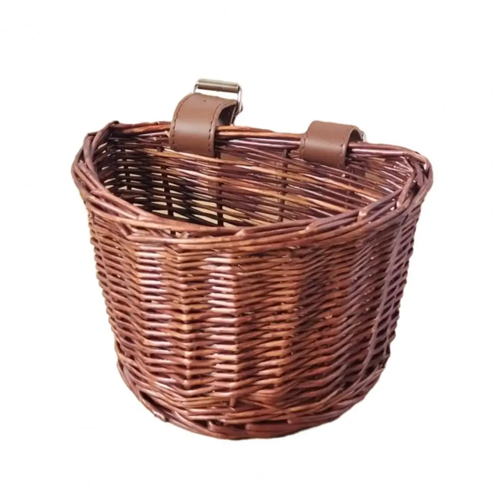 E-bike Storage Basket Handmade Woven Rattan Bike Baskets Capacity Strong Load-bearing Front Handle Bicycle Accessories Bicycle
E-bike Storage Basket Handmade Woven Rattan Bike Baskets Capacity Strong Load-bearing Front Handle Bicycle Accessories Bicycle