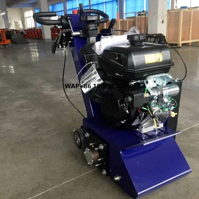 Portable floor milling machine for creating grooves in concrete
Portable floor milling machine for creating grooves in concrete
