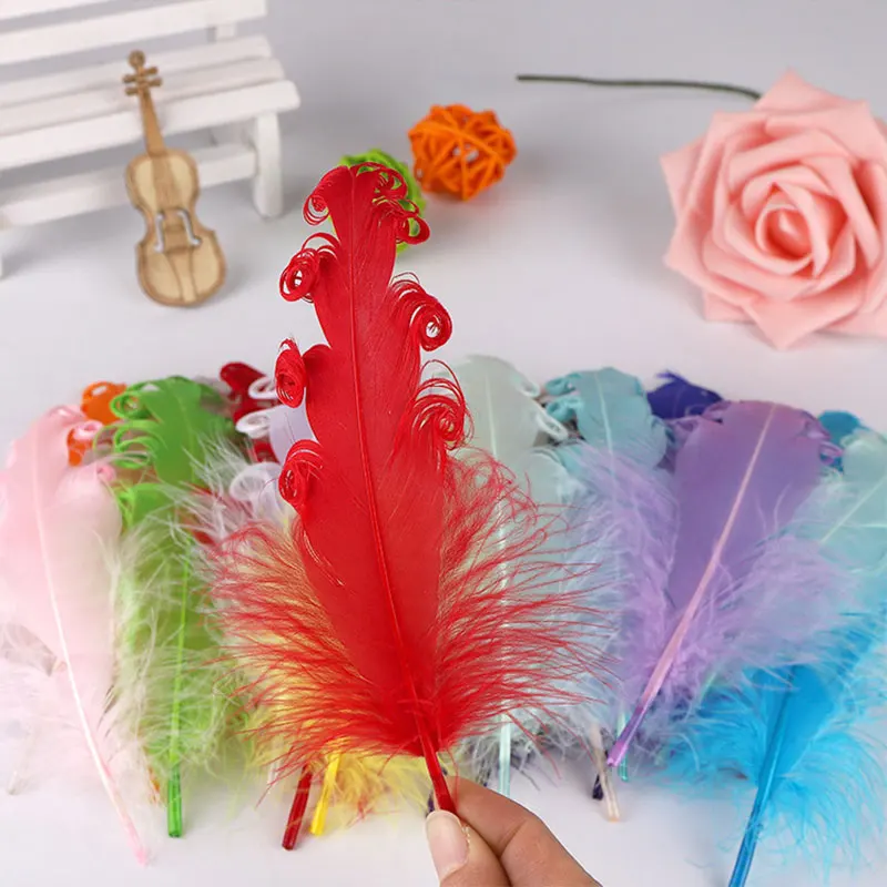 Natural Goose Feathers Spiral 12-18 Cm 5-7 Inches for Wedding Party Costume Decoration DIY Creation Craft Accessories Plumas
Natural Goose Feathers Spiral 12-18 Cm 5-7 Inches for Wedding Party Costume Decoration DIY Creation Craft Accessories Plumas
