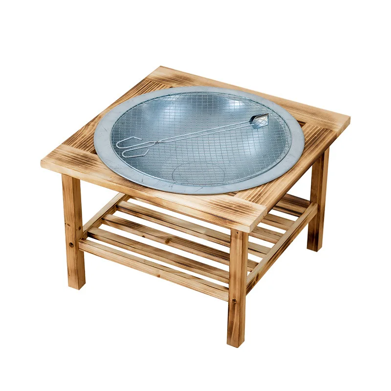 Grill brazier tea table household outdoor rural charcoal fire barbecue grill solid wood winter heating stove charcoal brazier
Grill brazier tea table household outdoor rural charcoal fire barbecue grill solid wood winter heating stove charcoal brazier