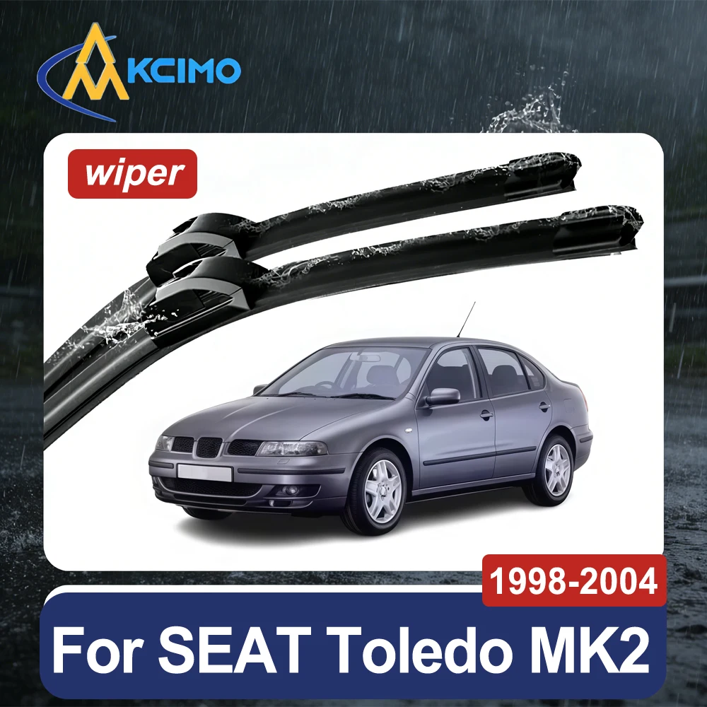 Windshield Wipers Direct Replacement 1 Pair For SEAT Toledo MK2 1M 1998-2004 Exact Fit Premium All-Season Rubber Front Wiper Bla
Windshield Wipers Direct Replacement 1 Pair For SEAT Toledo MK2 1M 1998-2004 Exact Fit Premium All-Season Rubber Front Wiper Bla