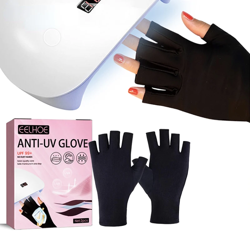 Nail UV Gloves Professional UPF99+ PA+++ Blocking Finger Blackening Heat Insulation Protection Skin Gel Nail Lamp UV Gloves
Nail UV Gloves Professional UPF99+ PA+++ Blocking Finger Blackening Heat Insulation Protection Skin Gel Nail Lamp UV Gloves