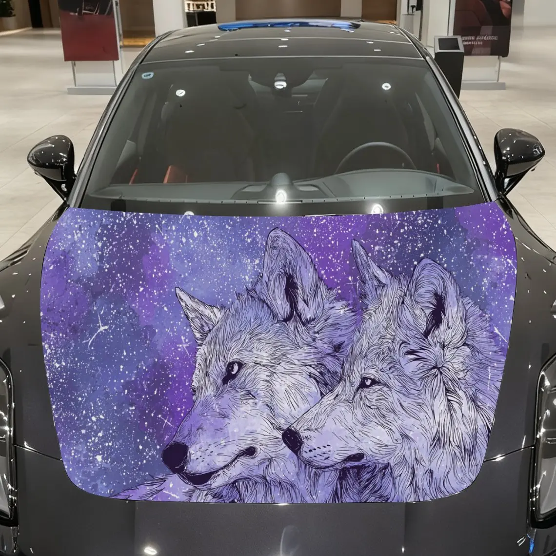 Car Decals A Wolf Pair In Purple Starry Scene Close - Up With Realistic Fur And Cosmic Visual Harmony Car Hood Sticker, Waterpro
Car Decals A Wolf Pair In Purple Starry Scene Close - Up With Realistic Fur And Cosmic Visual Harmony Car Hood Sticker, Waterpro