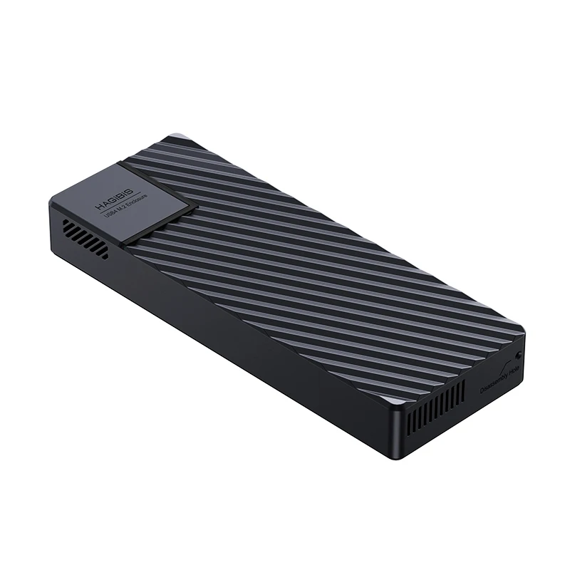 Hagibis USB 4.0, 썬더볼트 4/3 USB 3.2, 3.1, 3.0, ASM2464 외장 하드 드라이브 케이스와 호환, 40Gbps M.2 NVMe SSD 인클로저