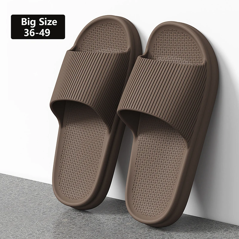 Big Size 48-49 Men Slippers Indoor Outdoor EVA Flat Sole Home Slippers For Women Man Soft Non-slip Couple Beach Shoes Sandals
Big Size 48-49 Men Slippers Indoor Outdoor EVA Flat Sole Home Slippers For Women Man Soft Non-slip Couple Beach Shoes Sandals