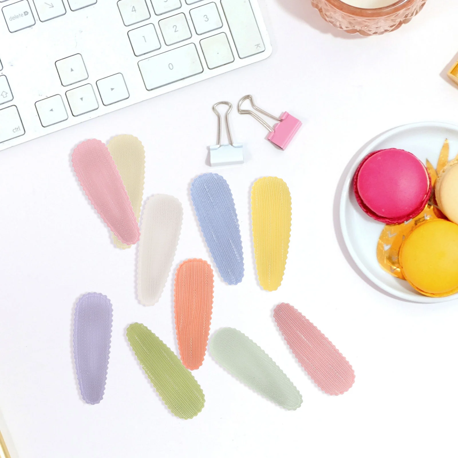20 Pcs Fabric 5cm Hairpin Girls Accessories Clips Cute Kids Headgear Children Water Drop Candy Color for Iron Little
20 Pcs Fabric 5cm Hairpin Girls Accessories Clips Cute Kids Headgear Children Water Drop Candy Color for Iron Little