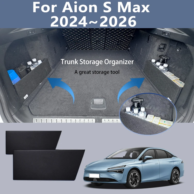 For Aion S Max 2024~2026 Multifunction Trunk Storage Partition Thickening Storage Auto Interior Parts Organizer Car Accessories
For Aion S Max 2024~2026 Multifunction Trunk Storage Partition Thickening Storage Auto Interior Parts Organizer Car Accessories