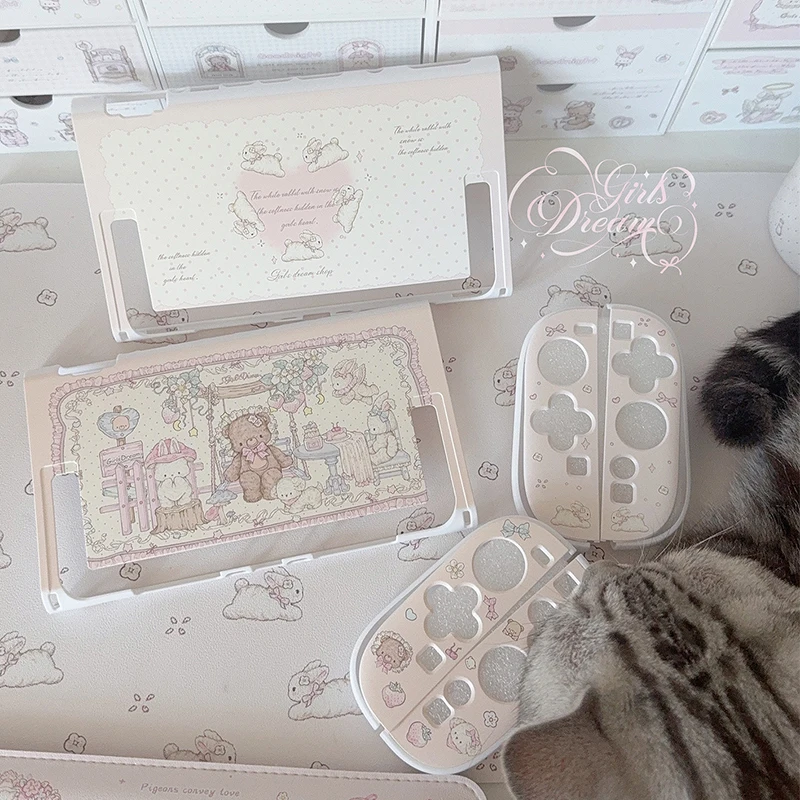 Защитный чехол Kawaii Bunny для Nintendo Switch 2, жесткий чехол из поликарбоната с милым кроликом для Switch 2, съемный чехол для девочек, подарок
Защитный чехол Kawaii Bunny для Nintendo Switch 2, жесткий чехол из поликарбоната с милым кроликом для Switch 2, съемный чехол для девочек, подарок