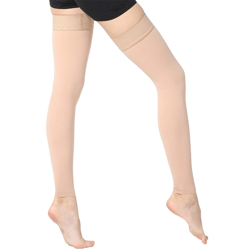 1 Pair 23-32mmHg Footless Thigh High Compression Stockings For Varicose Vein Swelling Leg Compression Socks S-XXL
1 Pair 23-32mmHg Footless Thigh High Compression Stockings For Varicose Vein Swelling Leg Compression Socks S-XXL