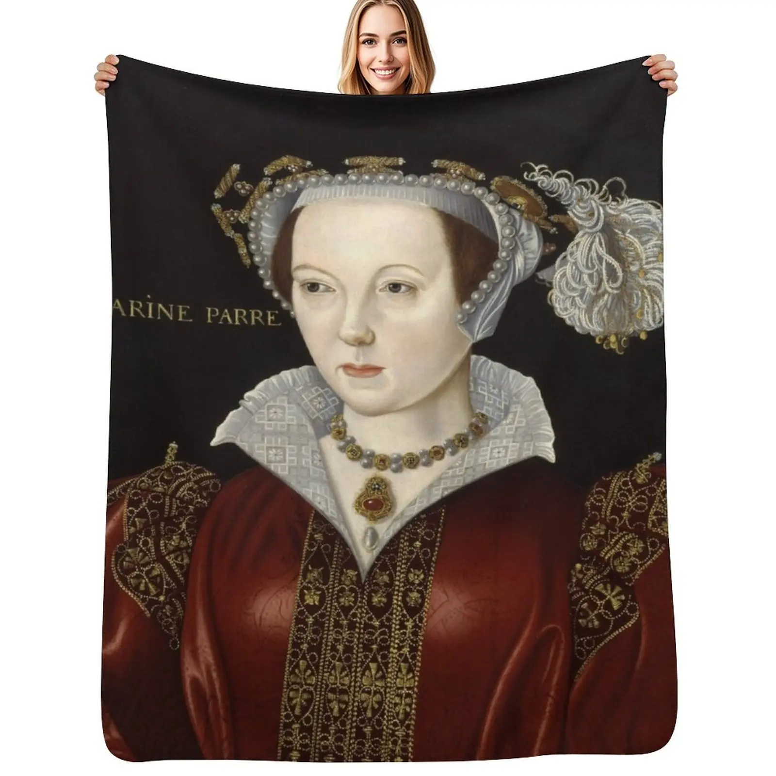 Catherine Parr Throw Blanket Shaggy Furry Soft Blanket for Bedroom Living Room
Catherine Parr Throw Blanket Shaggy Furry Soft Blanket for Bedroom Living Room