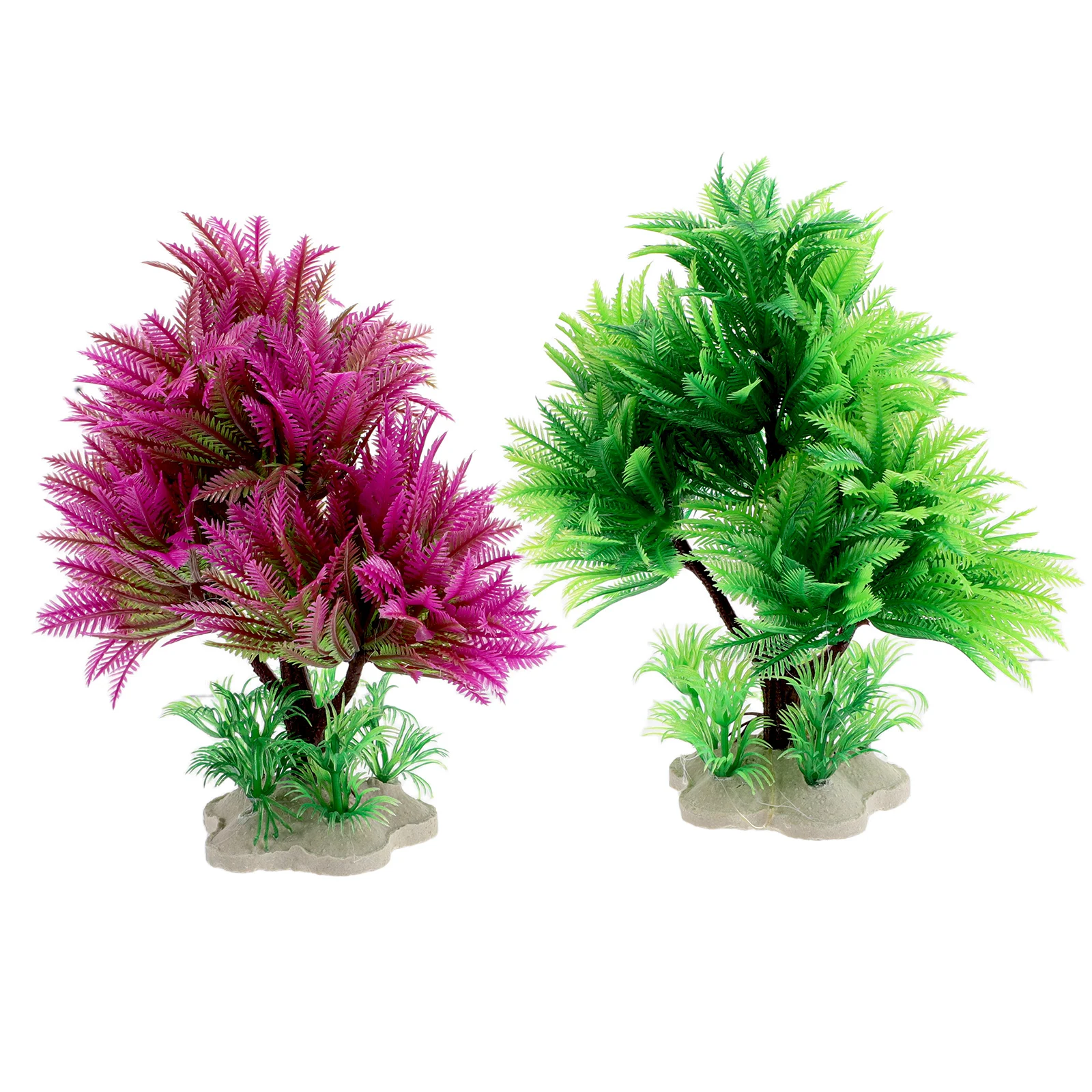 2pcs Artificial Aquarium Plants Faux Greenery Fake Grass Seaweed Decoration Tank Ornaments Ocean Durable Realism Plastic Water
2pcs Artificial Aquarium Plants Faux Greenery Fake Grass Seaweed Decoration Tank Ornaments Ocean Durable Realism Plastic Water