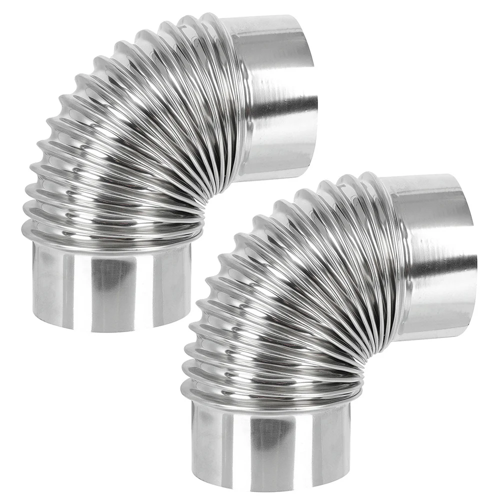 9cm 2pcs Stainless Steel Elbow Chimney Pipe 90 Degree for Stove Vent Flue Extension Outdoor Wood Burning Stove Exhaust System
9cm 2pcs Stainless Steel Elbow Chimney Pipe 90 Degree for Stove Vent Flue Extension Outdoor Wood Burning Stove Exhaust System