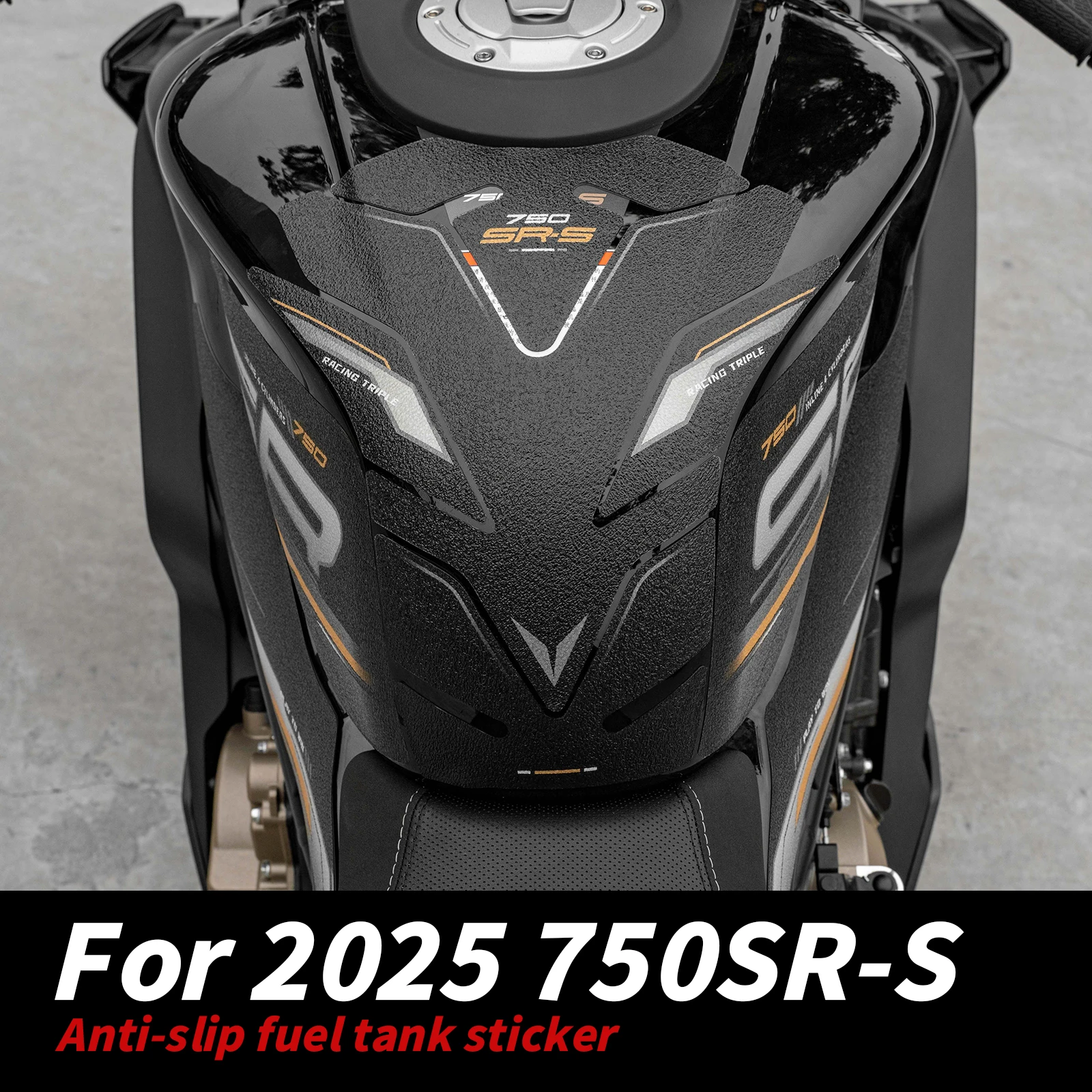 Suitable for 2025 CFMOTO 750SR-S Sportbike Tank Traction Pad Curve-Fit Rubber Anti-Wear Stylish Waterproof Mod Kits
Suitable for 2025 CFMOTO 750SR-S Sportbike Tank Traction Pad Curve-Fit Rubber Anti-Wear Stylish Waterproof Mod Kits