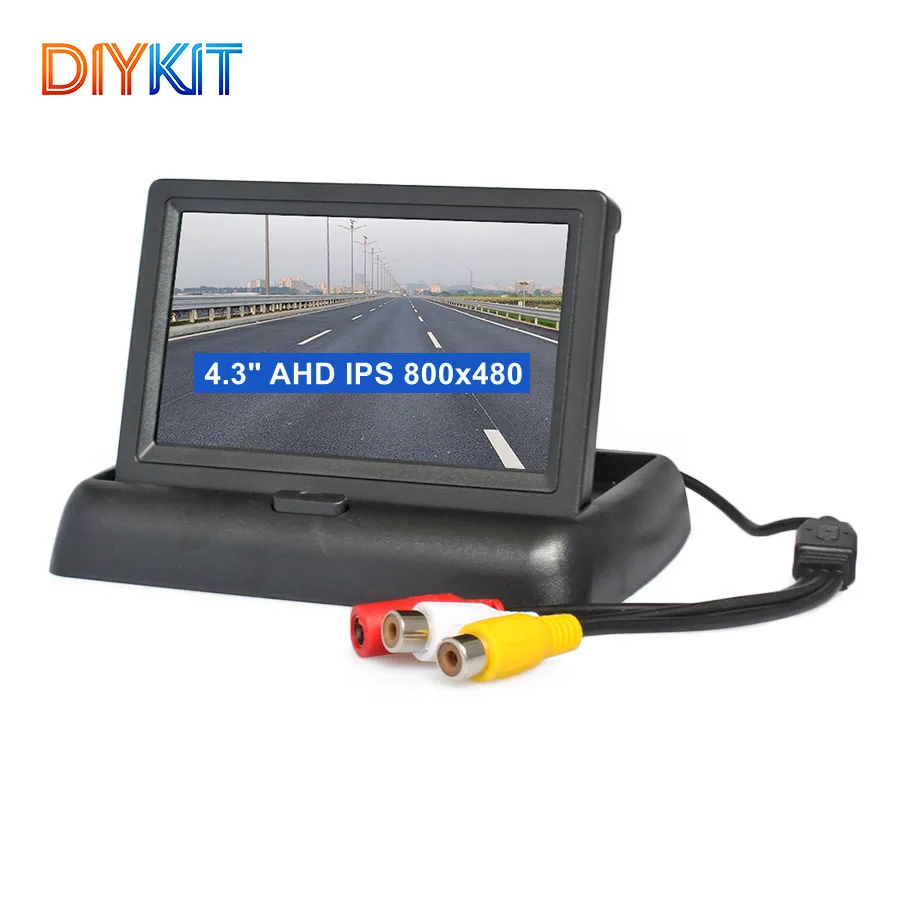 DIYKIT 4.3inch AHD IPS Car Display Easy to Install High-definition Reversing Image Universal Machine Display
DIYKIT 4.3inch AHD IPS Car Display Easy to Install High-definition Reversing Image Universal Machine Display