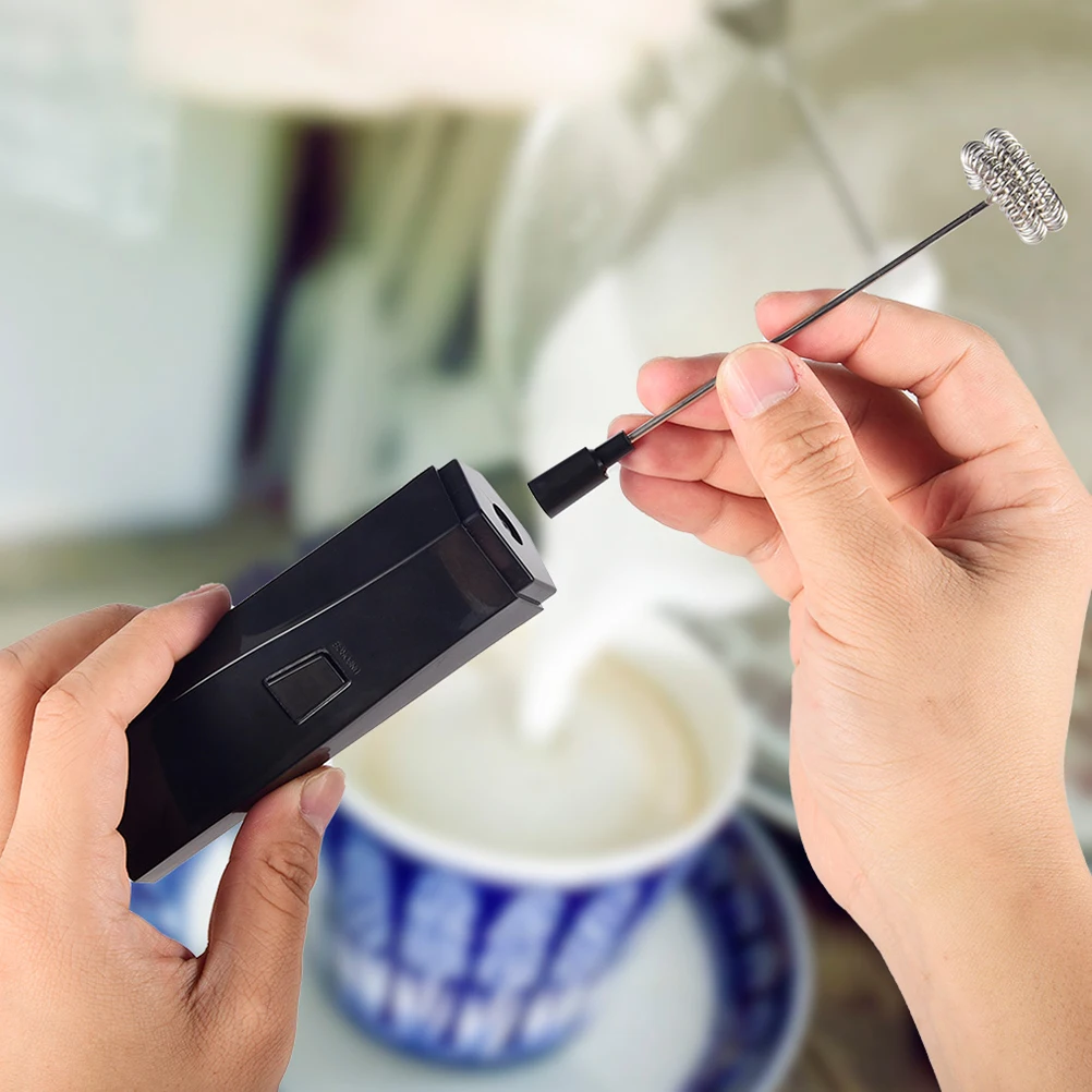 Electric Milk Frother Coffee Machine Whisk Stainless Steel Drink Stirrers Baking Tool Ergonomic Perfect Soups
Electric Milk Frother Coffee Machine Whisk Stainless Steel Drink Stirrers Baking Tool Ergonomic Perfect Soups