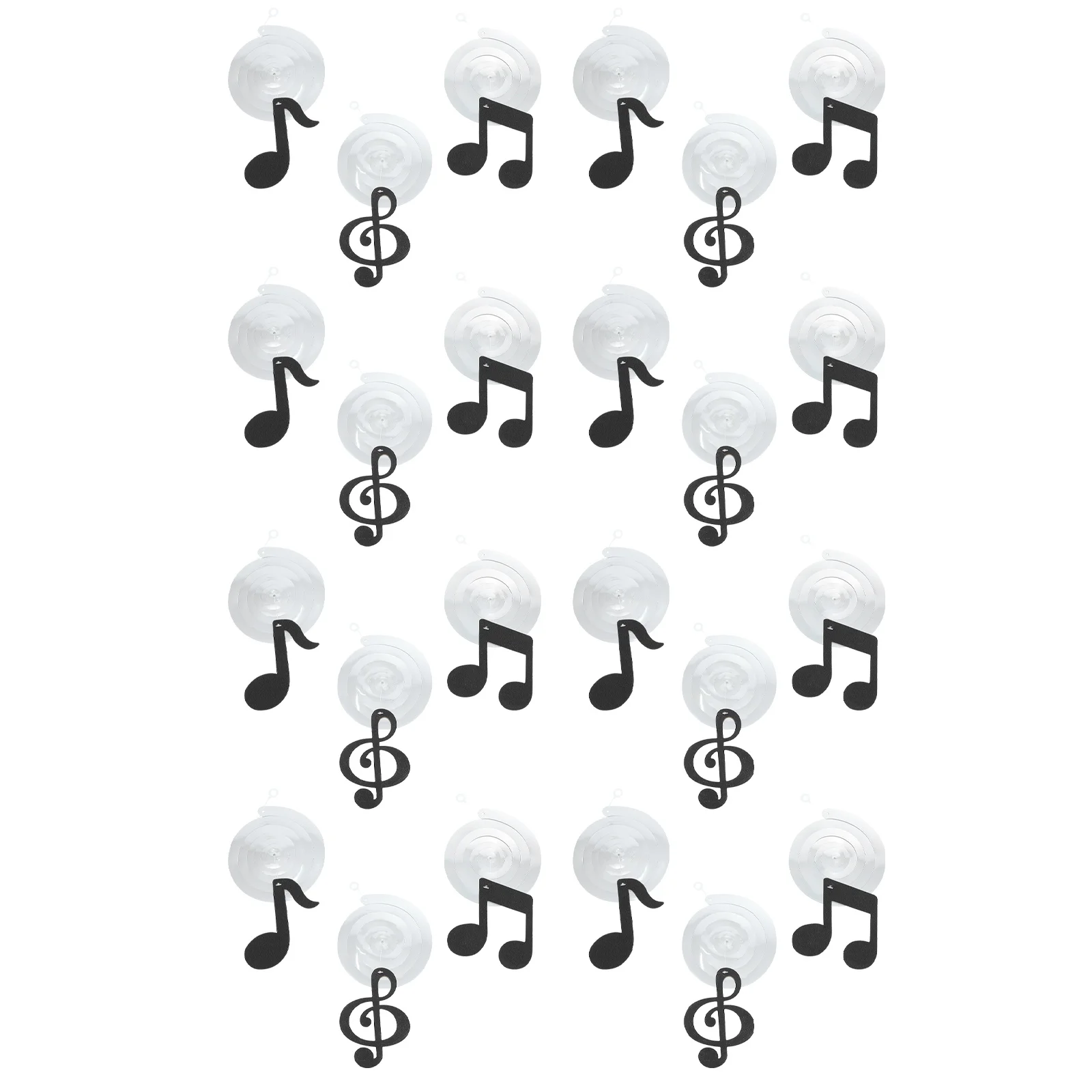 24pcs Notes Hanging Decorations Spiral Pendants Party Musical Note Hanging Cake Accessories Lightweight
24pcs Notes Hanging Decorations Spiral Pendants Party Musical Note Hanging Cake Accessories Lightweight