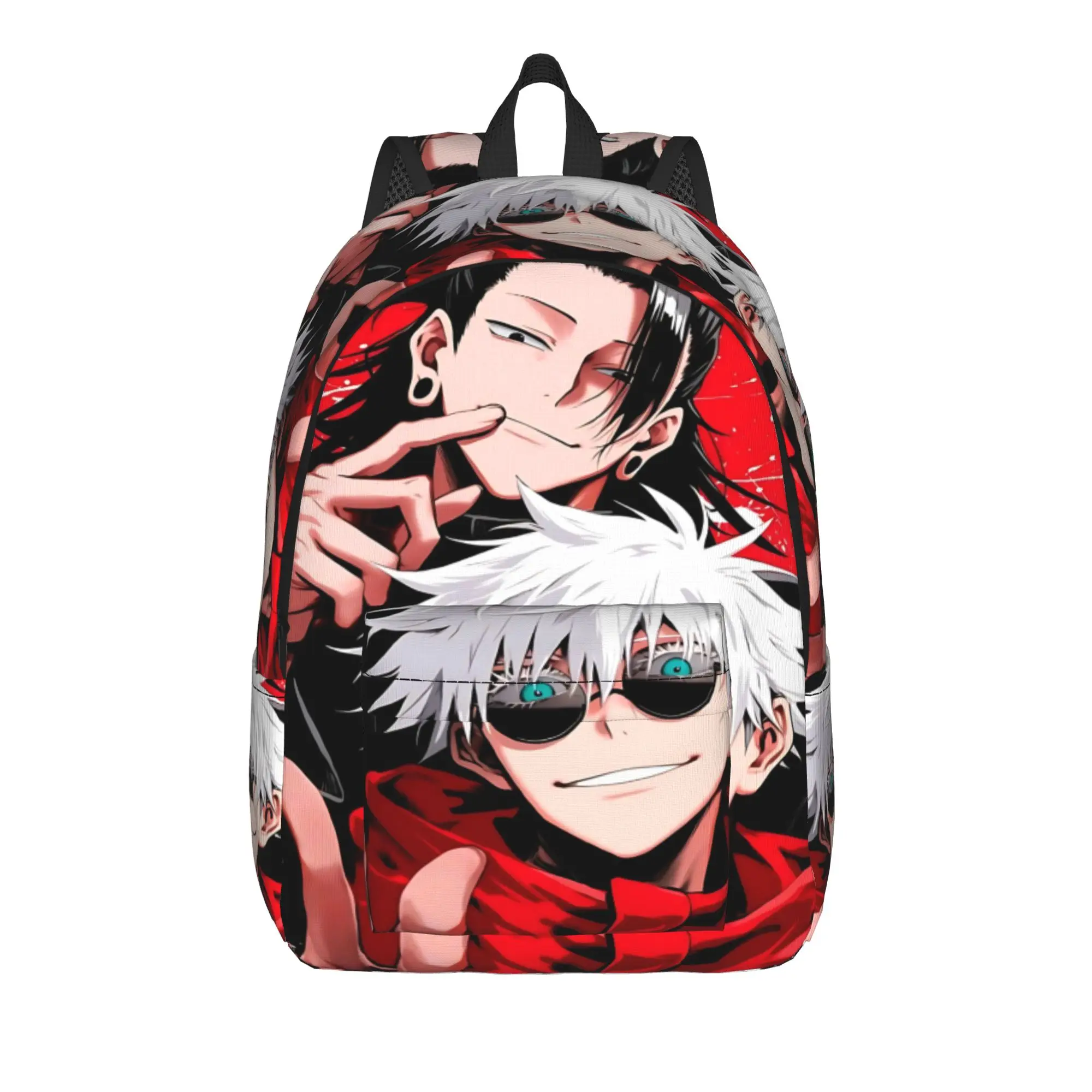 Fashion Jujutsu Kaisen Backpack funko Mochilas Solid School Zipper Closure Rucksack
Fashion Jujutsu Kaisen Backpack funko Mochilas Solid School Zipper Closure Rucksack