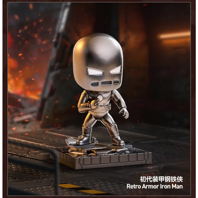 POP MART Marvel Infinity Saga Series Blind Box | Коллекционная фигурка Железного человека из ПВХ, игрушка-супергерой, украшение для рабочего стола, подарок
POP MART Marvel Infinity Saga Series Blind Box | Коллекционная фигурка Железного человека из ПВХ, игрушка-супергерой, украшение для рабочего стола, подарок