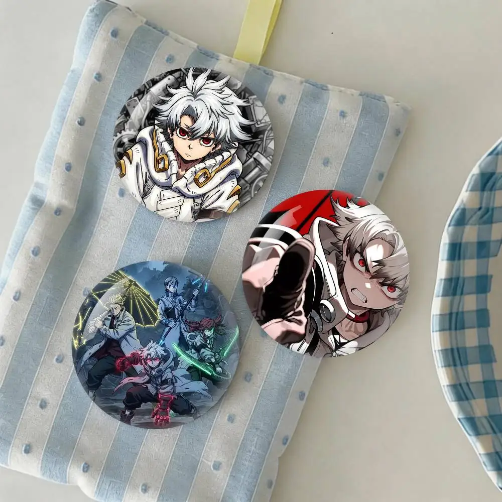 Hot Cool Anime G-GachiakutaS Badge fragmentation laser Game Figure Soft Button Pins Handmade Cartoon Round Brooch Bag
Hot Cool Anime G-GachiakutaS Badge fragmentation laser Game Figure Soft Button Pins Handmade Cartoon Round Brooch Bag