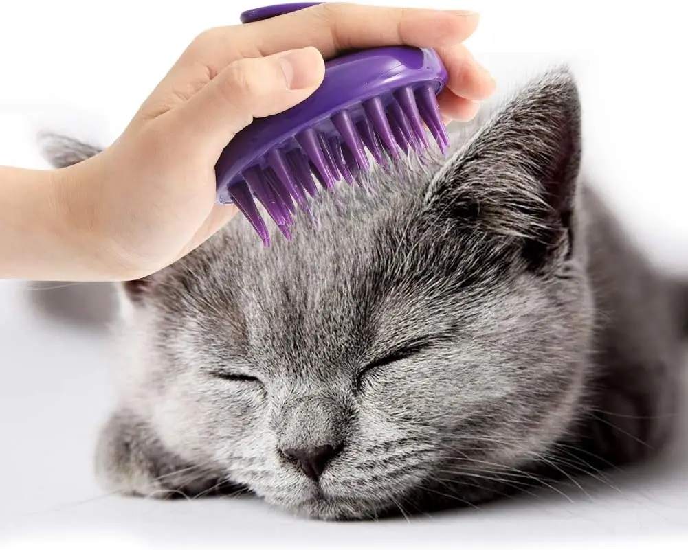 Soft Silicone Cat Brush for Shedding, Washable Pet Grooming Brush for Short to Long Hair, Removes Loose Fur & Tangles
Soft Silicone Cat Brush for Shedding, Washable Pet Grooming Brush for Short to Long Hair, Removes Loose Fur & Tangles