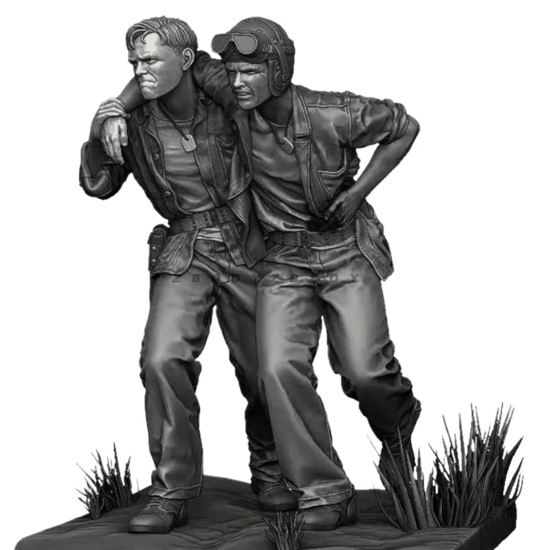 1/35 Resin soldier model kits figure colorless and self-assemble ( 2 soldiers) A-2065
1/35 Resin soldier model kits figure colorless and self-assemble ( 2 soldiers) A-2065