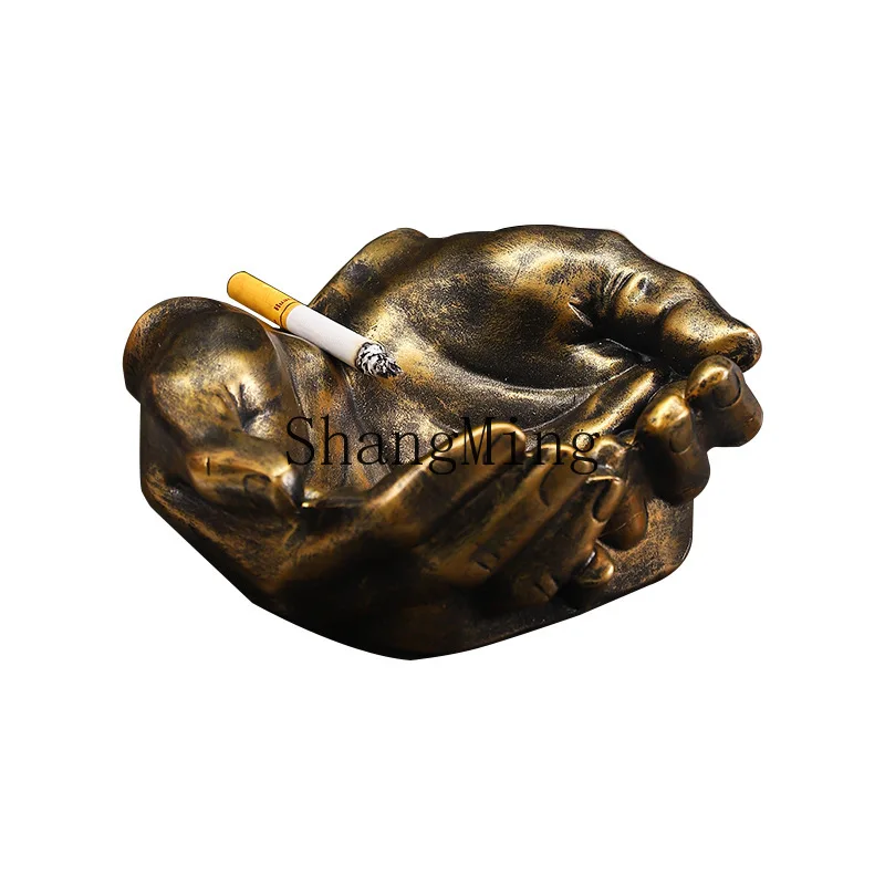 DSA creative hand holding ashtray household light luxury personalized living room advanced sense ashtray
DSA creative hand holding ashtray household light luxury personalized living room advanced sense ashtray