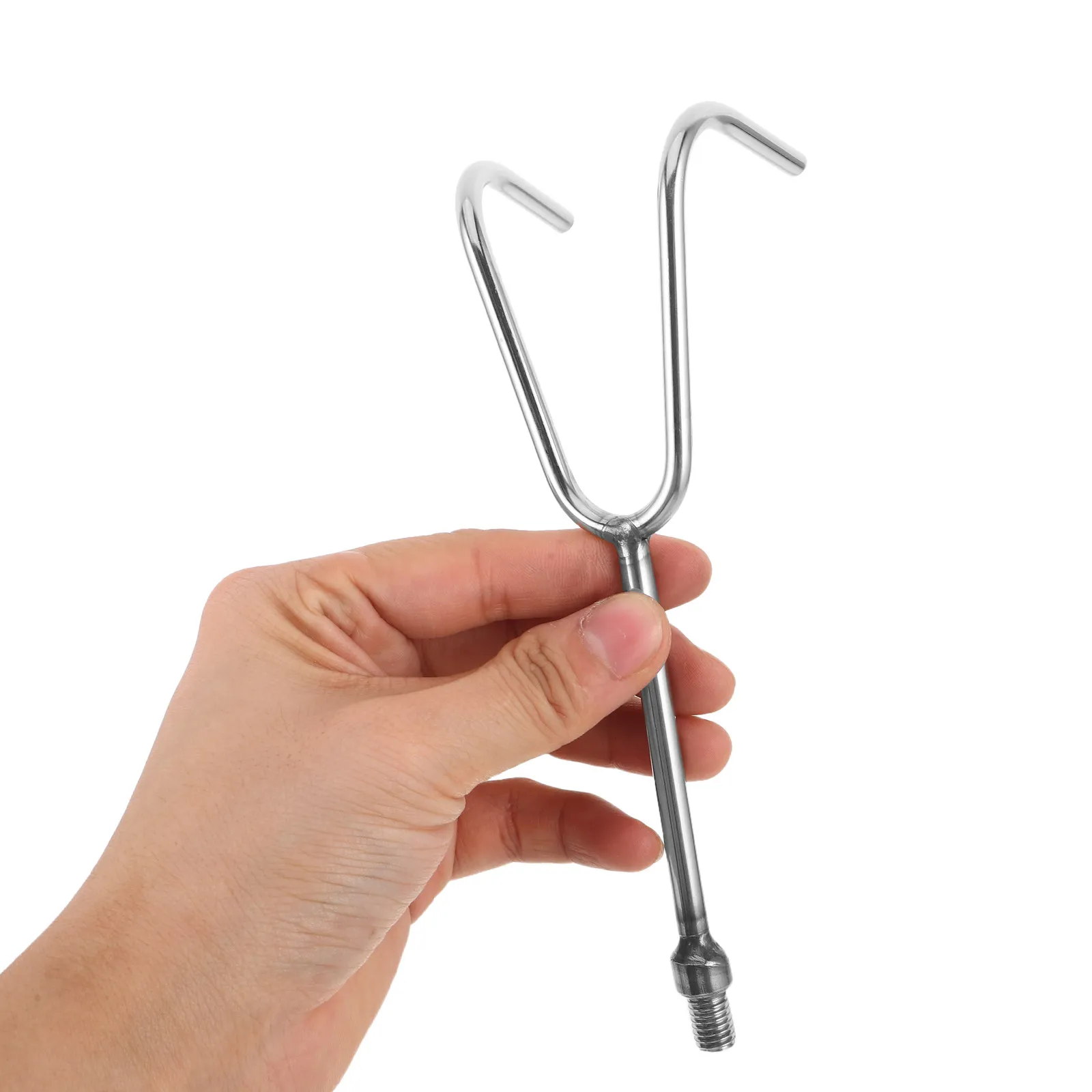 Stainless Steel Poultry Leg Hook Screw in Chicken Catching Tool Coop Accessories Chicken Grabber Fowl Catching Pole
Stainless Steel Poultry Leg Hook Screw in Chicken Catching Tool Coop Accessories Chicken Grabber Fowl Catching Pole