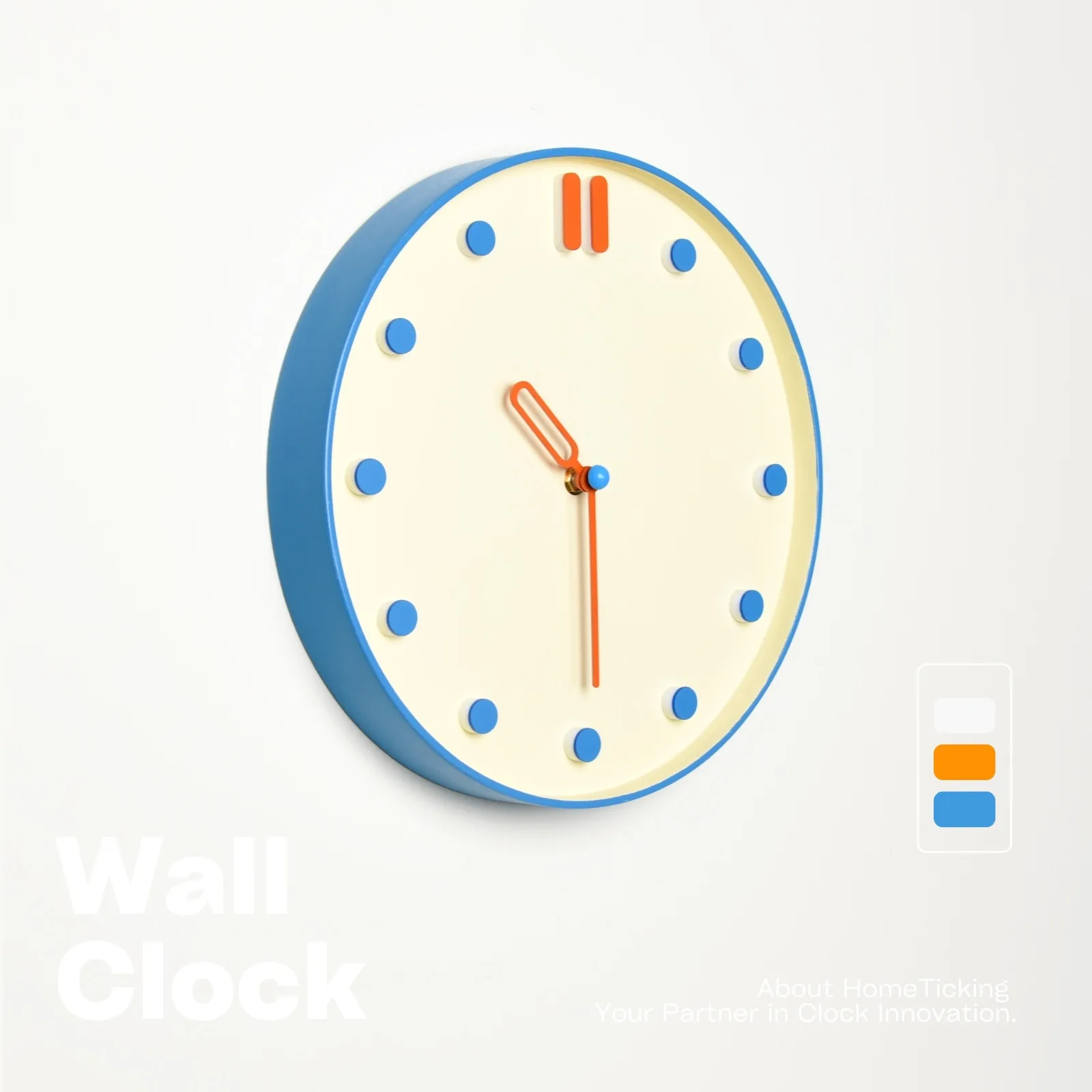 Nordic Design Sense Simple and Fashionable Wall Clock Living Room Wall Clock Home Clock
Nordic Design Sense Simple and Fashionable Wall Clock Living Room Wall Clock Home Clock