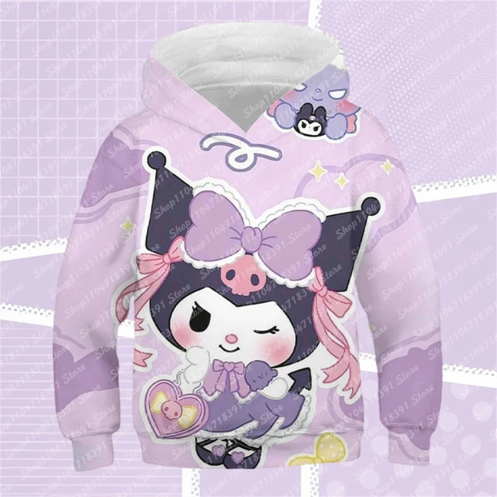 MINISO Kids Clothing Girls Hoodies Cartoon Kuromi Animal 3D Print Child Sweatshirt Boys Casual Tops Pullover Children's Clothes
MINISO Kids Clothing Girls Hoodies Cartoon Kuromi Animal 3D Print Child Sweatshirt Boys Casual Tops Pullover Children's Clothes