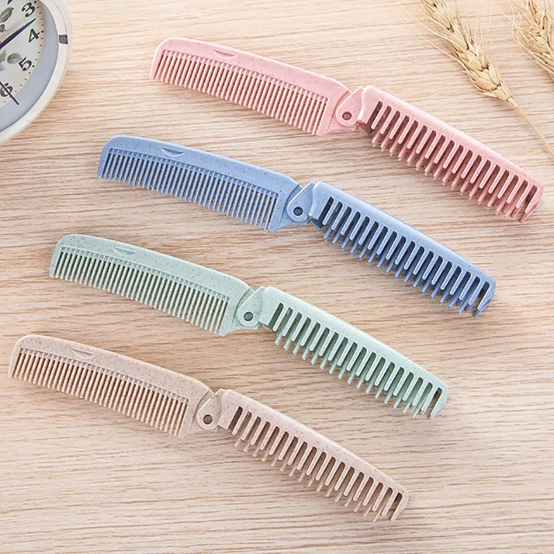 Portable Travel Hair Comb Hair Brush Wheat Straw Foldable Hair Brushes Massage Comb Anti-Static Hair Combs Hair Styling Tools
Portable Travel Hair Comb Hair Brush Wheat Straw Foldable Hair Brushes Massage Comb Anti-Static Hair Combs Hair Styling Tools