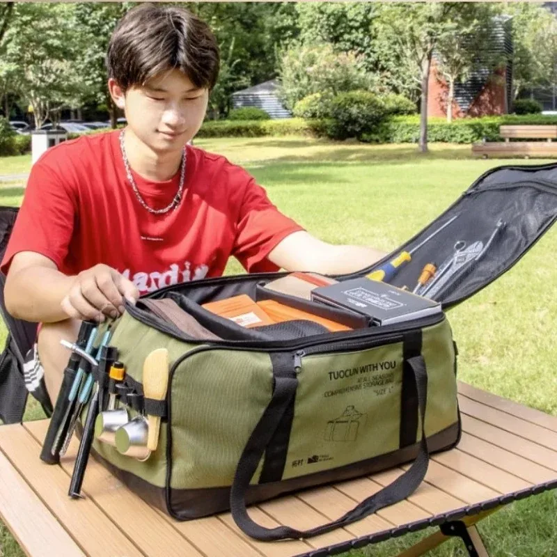 Outdoor Camping Equipment Storage Bag Kit Miscellaneous Bag Large Capacity Storage Box Comprehensive Storage Bag ML Number
Outdoor Camping Equipment Storage Bag Kit Miscellaneous Bag Large Capacity Storage Box Comprehensive Storage Bag ML Number
