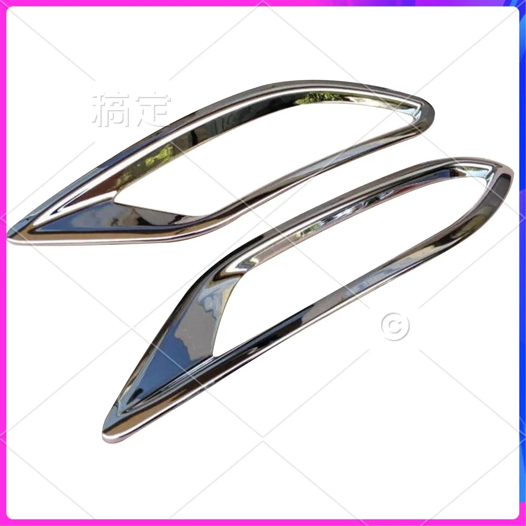 NEW-Chrome Rear Bumper Fog Reflex Light Cover Trim Molding Lamp Garnish For HONDA VEZEL HRV HR-V 2014-2019
NEW-Chrome Rear Bumper Fog Reflex Light Cover Trim Molding Lamp Garnish For HONDA VEZEL HRV HR-V 2014-2019