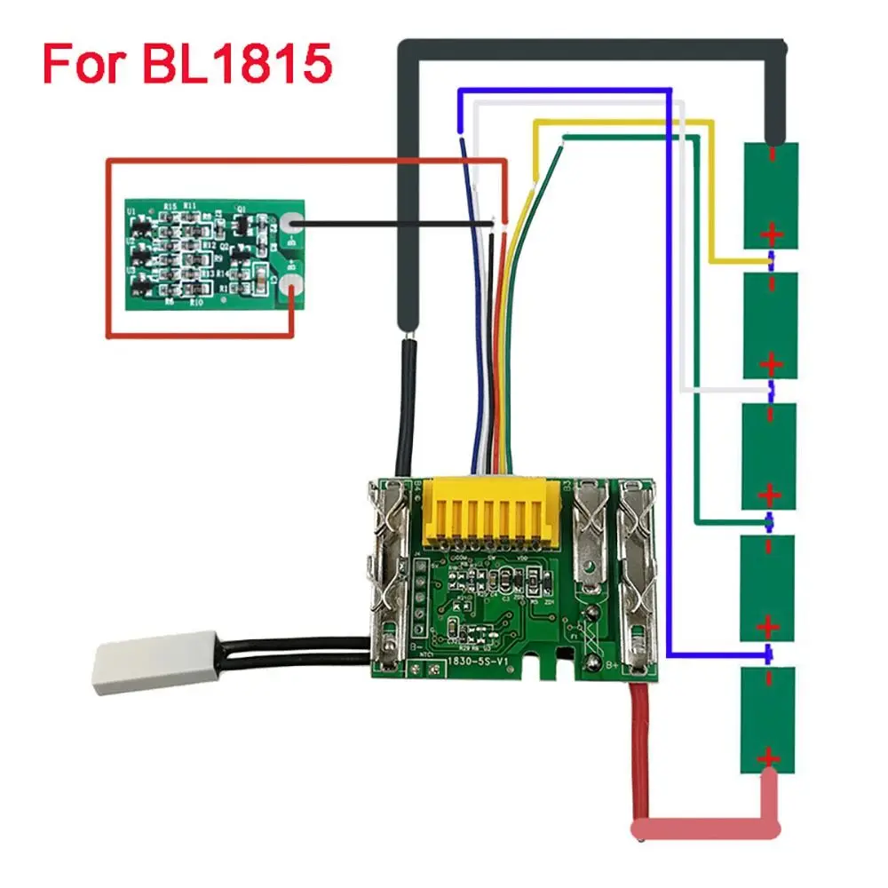 PCB Board Battery Protection Board Repair Durable Charging Protection Circuit Universal Battery Chip Board for Makita
PCB Board Battery Protection Board Repair Durable Charging Protection Circuit Universal Battery Chip Board for Makita