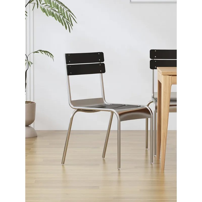 Nordic dining chair restaurant simple Japanese retro furniture stainless steel color leisure chair cafe solid wood back chair
Nordic dining chair restaurant simple Japanese retro furniture stainless steel color leisure chair cafe solid wood back chair