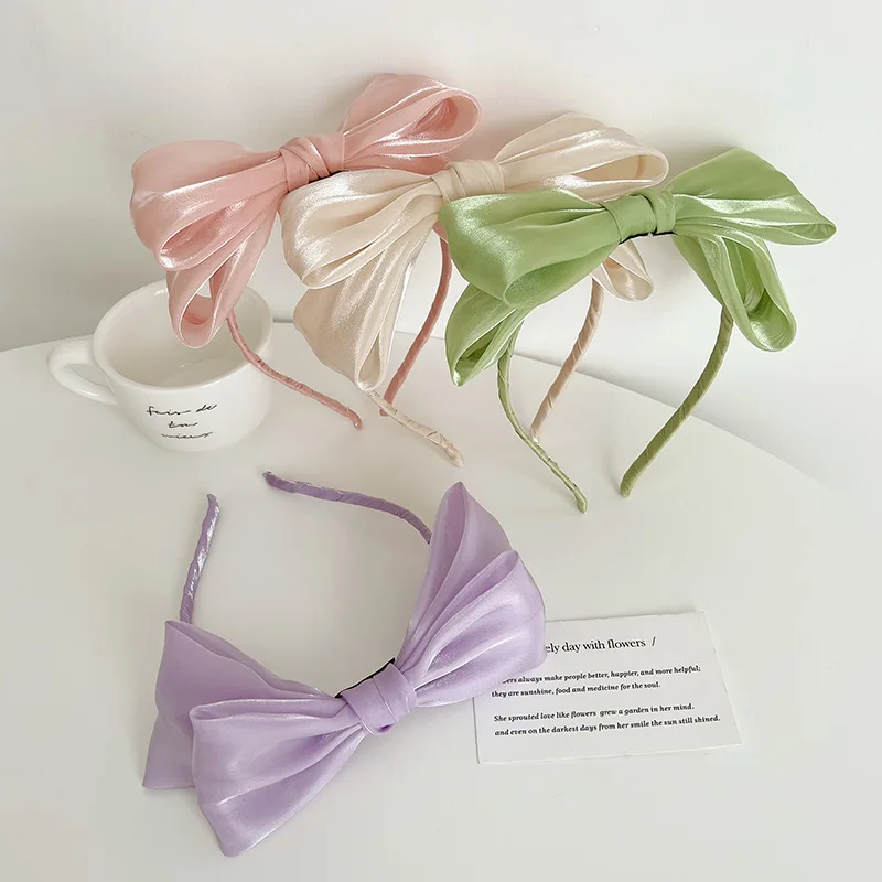 Solid Color Headband Women's Hair Accessories Women's Hairband Bow Hairband Women's Headband Spring and Summer Girls' Bow Hairband
Solid Color Headband Women's Hair Accessories Women's Hairband Bow Hairband Women's Headband Spring and Summer Girls' Bow Hairband