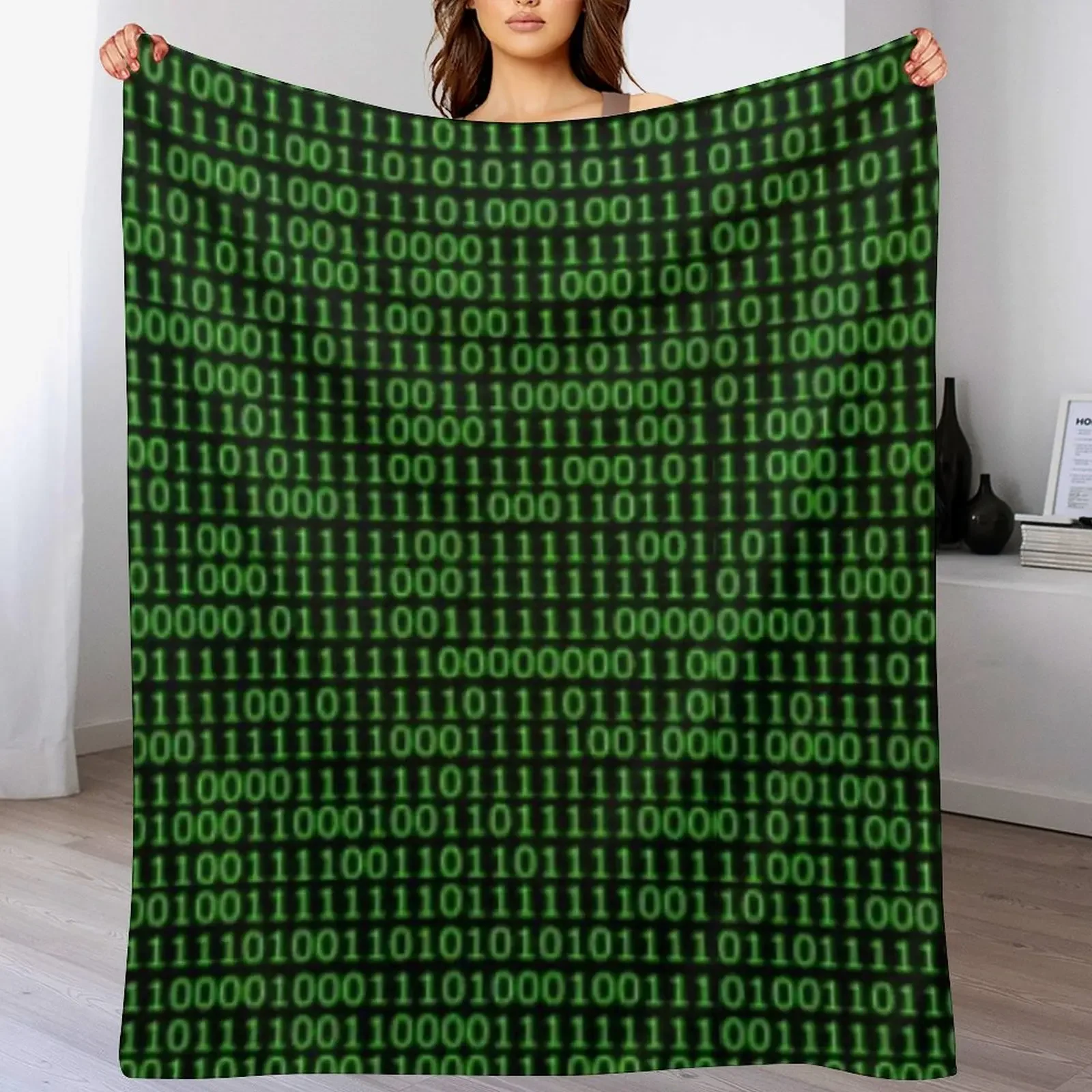 Binary Code Throw Blanket Anti Shedding Soft Fuzzy Blanket for Home
Binary Code Throw Blanket Anti Shedding Soft Fuzzy Blanket for Home
