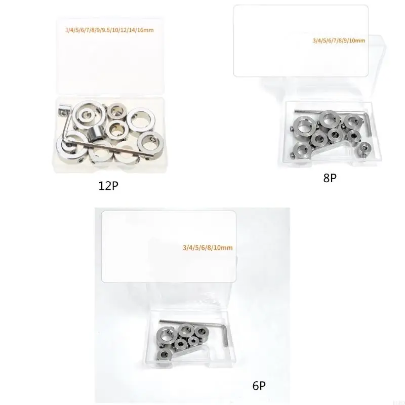 652F Drill Bit Limit Ring Optical Bit Locator Limiter Positioning Ring Stainless Steel Woodworking Tools Accessories
652F Drill Bit Limit Ring Optical Bit Locator Limiter Positioning Ring Stainless Steel Woodworking Tools Accessories
