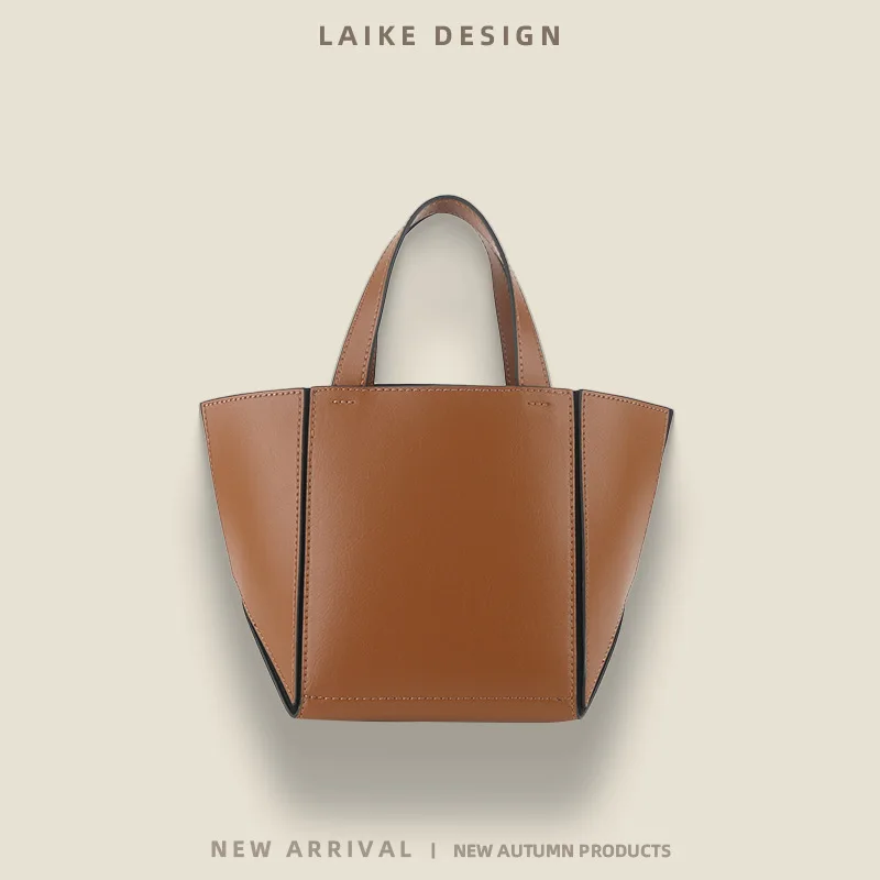 Laike leather goods crossbody 25 new large-capacity tote bag first layer cowhide niche high-end leather shoulder women's bag 
Laike leather goods crossbody 25 new large-capacity tote bag first layer cowhide niche high-end leather shoulder women's bag