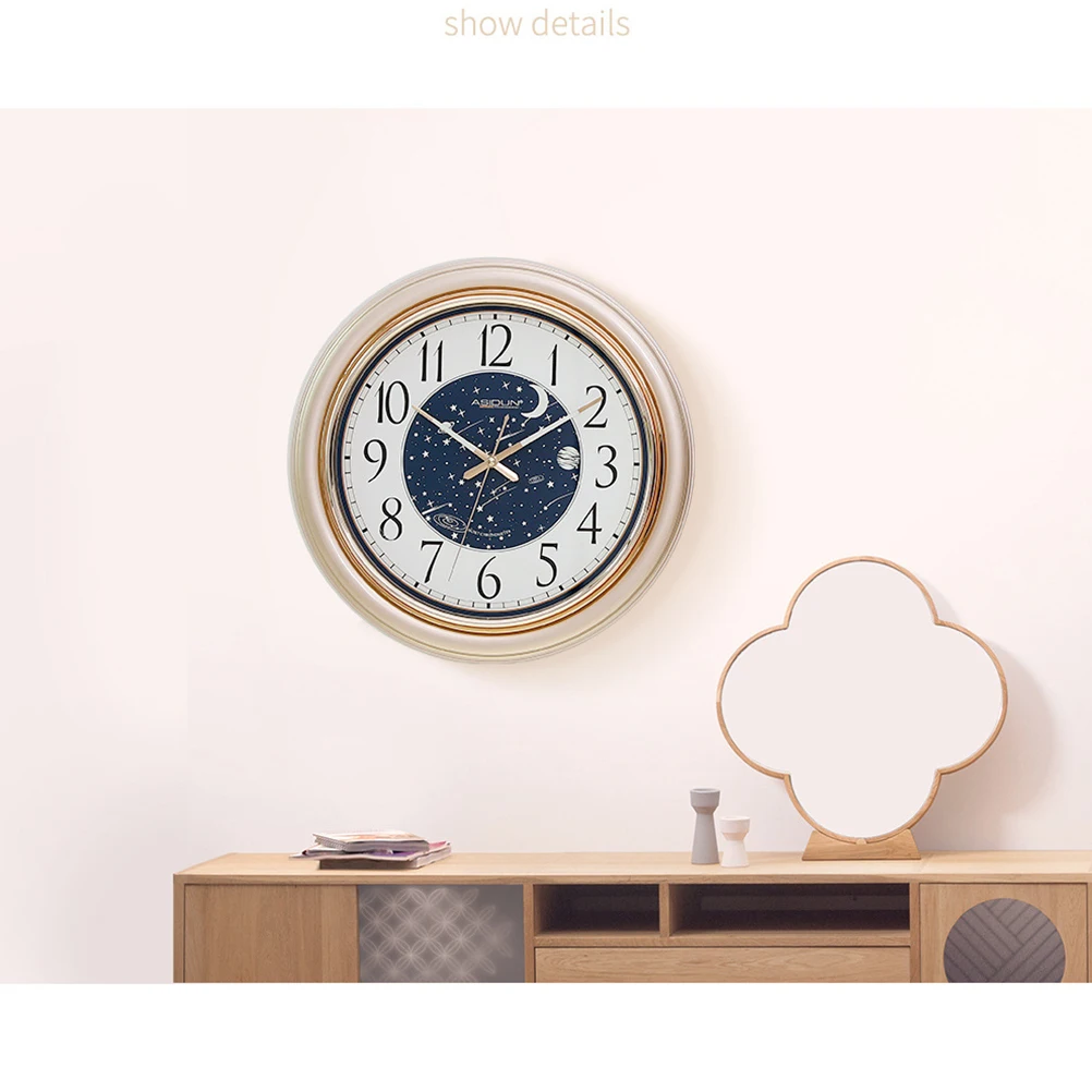Light Golden Clock Luminous Wall Creative Round Quartz River Fashion Classic Hanging
Light Golden Clock Luminous Wall Creative Round Quartz River Fashion Classic Hanging