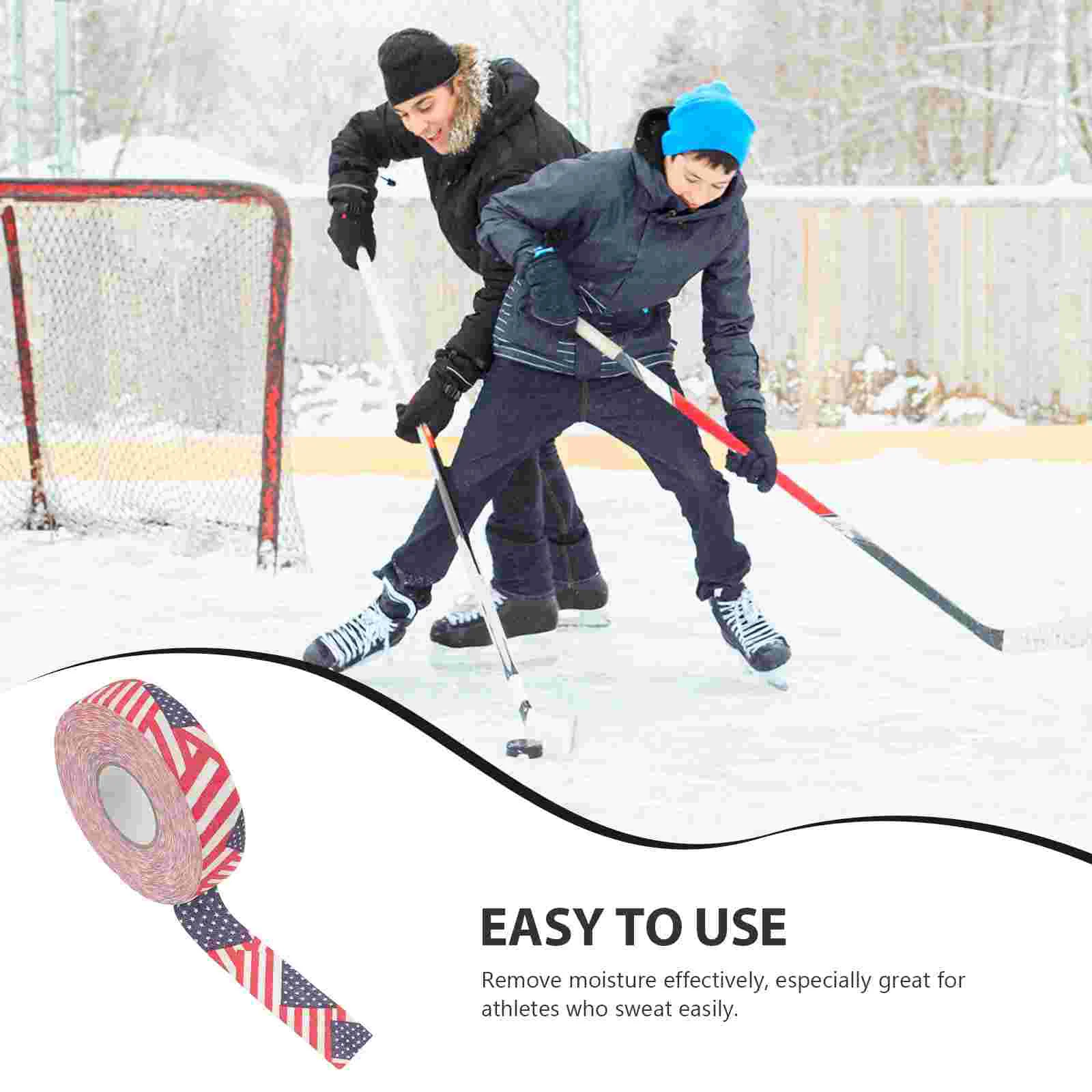 Hockey Tape Wear-resistant Anti-skid Stick Wrapper Transparent Stickers Self-adhesive Racket Ice Protector Sports Decorative
Hockey Tape Wear-resistant Anti-skid Stick Wrapper Transparent Stickers Self-adhesive Racket Ice Protector Sports Decorative