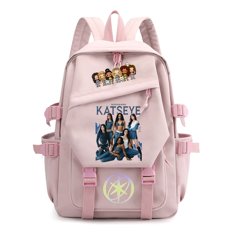 Kpop Katseye Printed Backpacks Student Canvas Schoolbags Women Laptop Fashion Shoulders Bags Harajuku College Students Bagpack
Kpop Katseye Printed Backpacks Student Canvas Schoolbags Women Laptop Fashion Shoulders Bags Harajuku College Students Bagpack