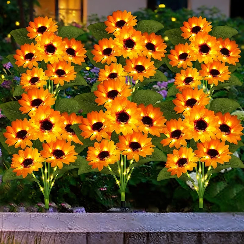 Solar Lights Outdoor Garden Decor Flowers Lights Waterproof Outside Decorative Stakes Light for Landscape Yard Patio Lawn
Solar Lights Outdoor Garden Decor Flowers Lights Waterproof Outside Decorative Stakes Light for Landscape Yard Patio Lawn