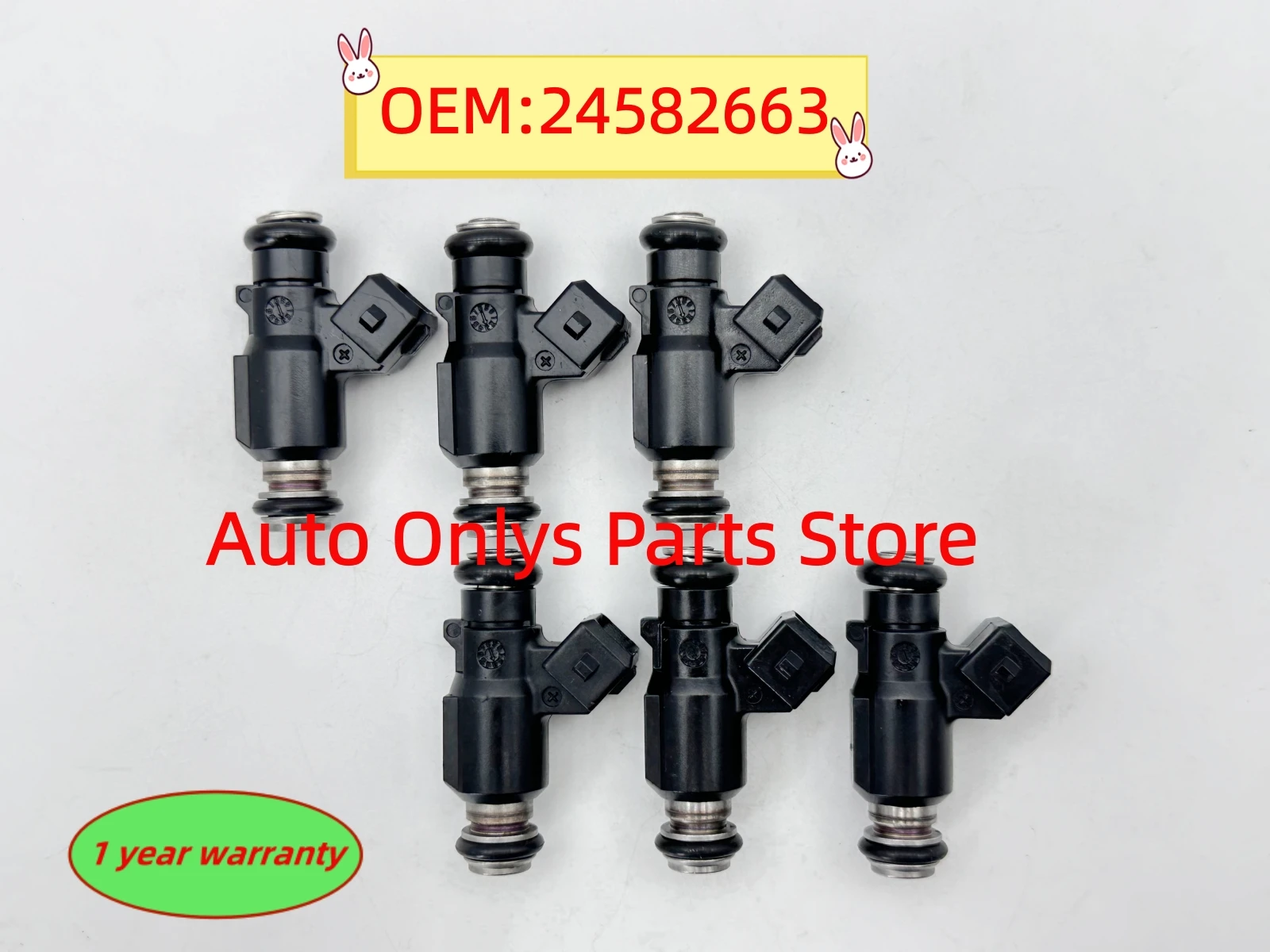 6pcs 24582663 Car Engine Fuel Injectors Nozzle High quality For Chevrolet Spin Cobalt Stilo 1.8 8V 2006-2012 car accessor
6pcs 24582663 Car Engine Fuel Injectors Nozzle High quality For Chevrolet Spin Cobalt Stilo 1.8 8V 2006-2012 car accessor