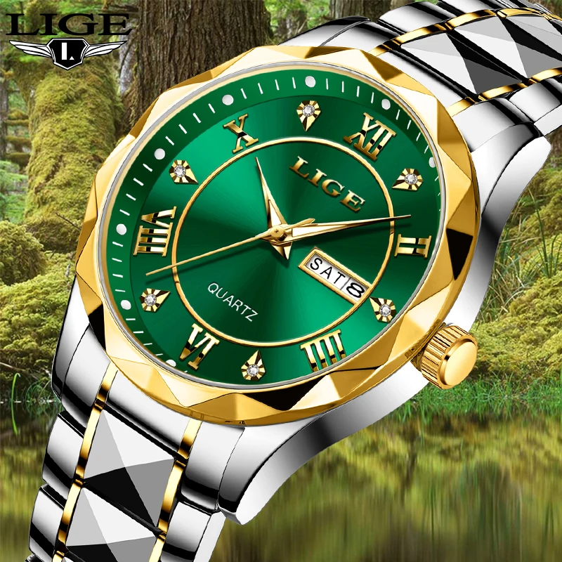 LIGE Fashion Man Watch Business Simple Top Luxury Quartz Watches for Men Casual Classic Stainless Waterproof Luminous Clock+Box
LIGE Fashion Man Watch Business Simple Top Luxury Quartz Watches for Men Casual Classic Stainless Waterproof Luminous Clock+Box