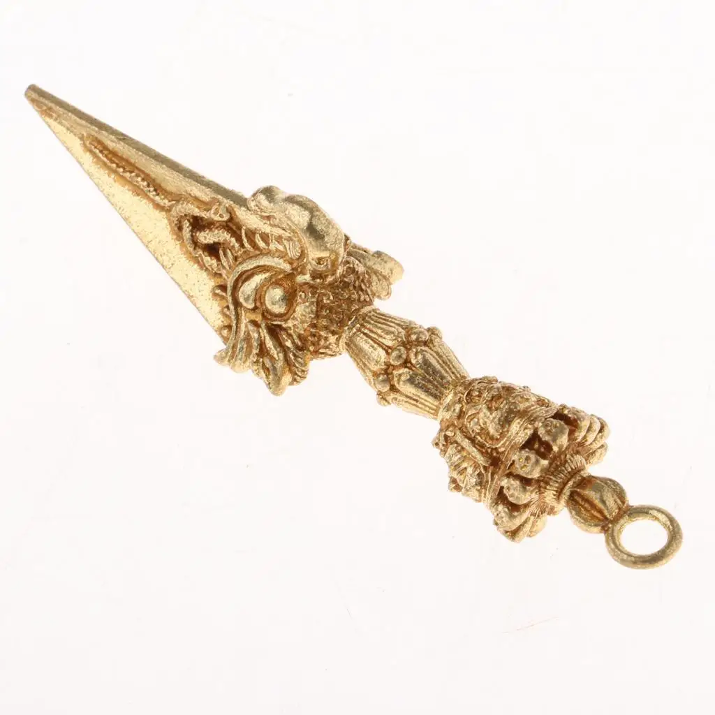 Dorje Vajra Pestle Pendant Exquisite Crafts Copper Home Decor Amulet Necklace for Spiritual Collectors
Dorje Vajra Pestle Pendant Exquisite Crafts Copper Home Decor Amulet Necklace for Spiritual Collectors