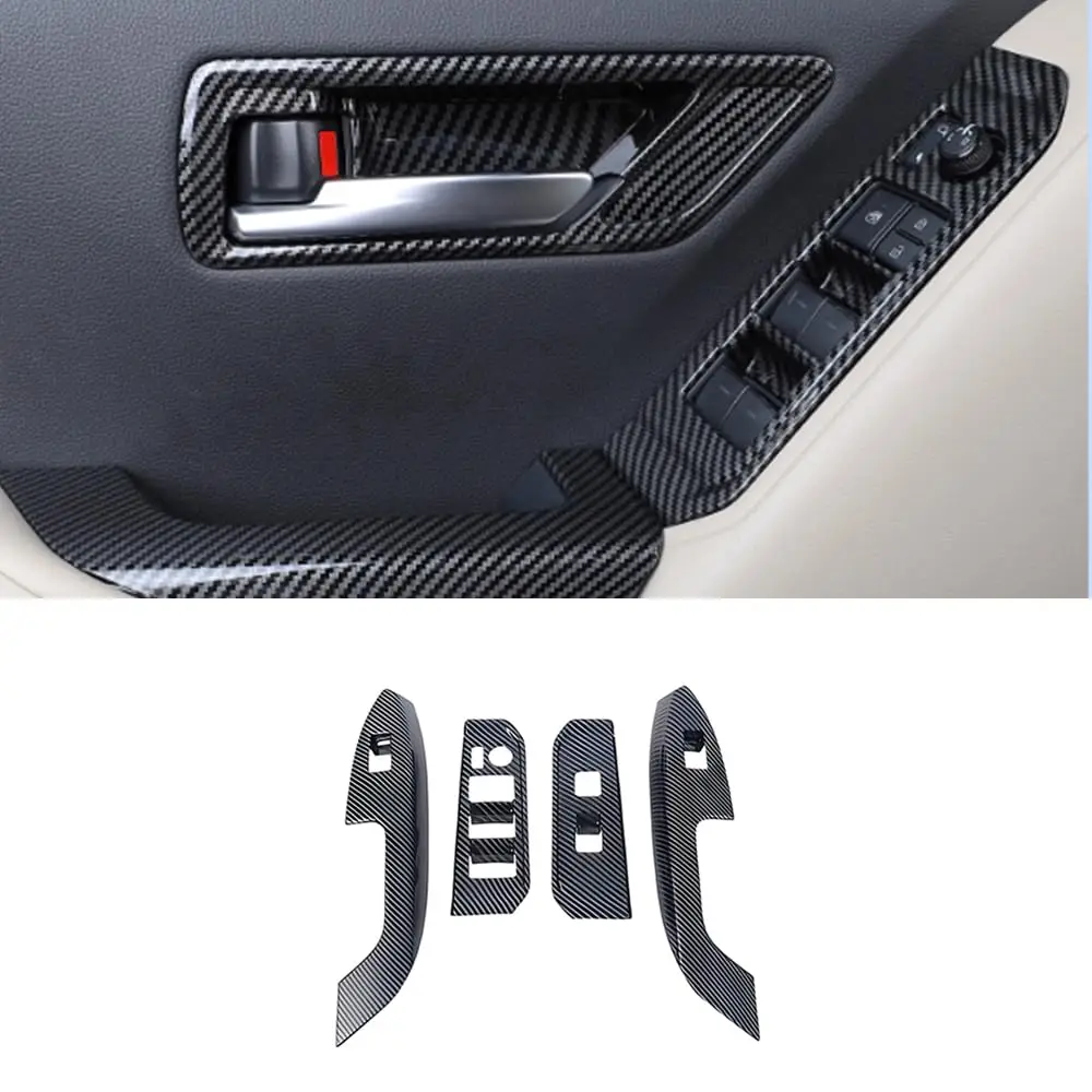 For Toyota Land Cruiser 300 LC300 2022 2023 2024 Inner Door Armrest Window Lift Switch Panle Cover Glass Control Cover Sticker
For Toyota Land Cruiser 300 LC300 2022 2023 2024 Inner Door Armrest Window Lift Switch Panle Cover Glass Control Cover Sticker